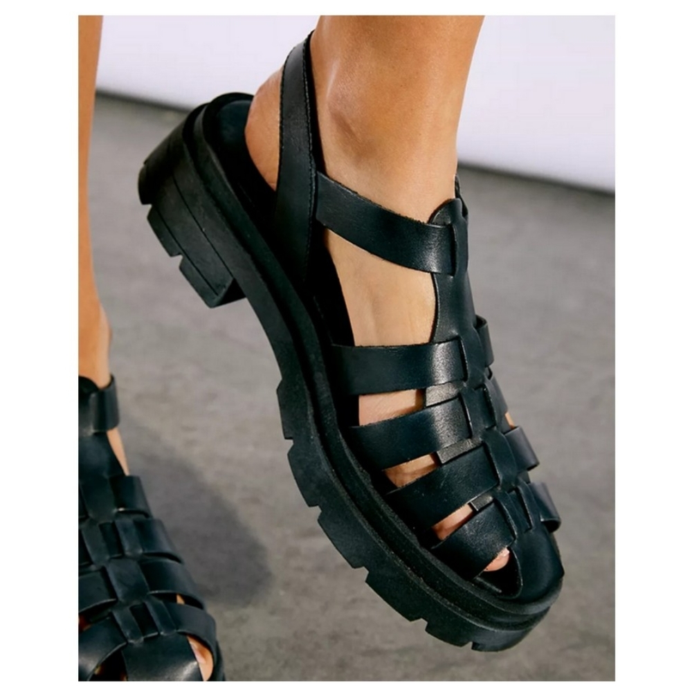 Free People Delaney Platform Fisherman Sandals